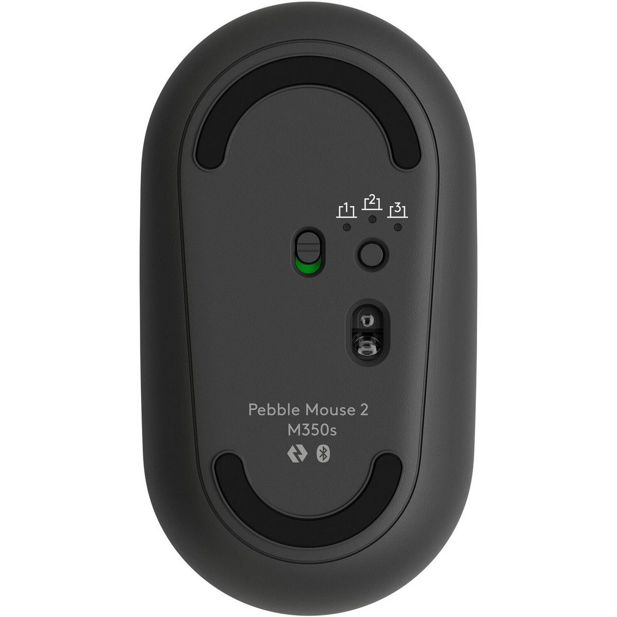 Мышь беспроводная Logitech Pebble Mouse 2 M350s Tonal Graphite [910-007015]