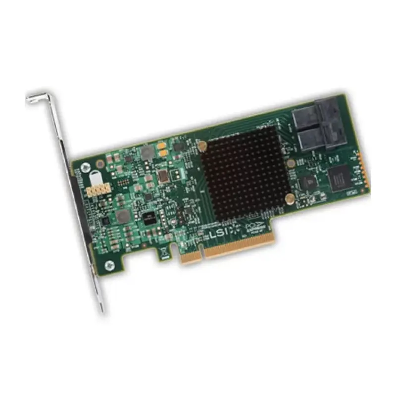 RAID-контроллер Broadcom 9341-8i SGL (LSI00407 / 05-26106-00)  PCIe 3.0 x8 LP, SAS/SATA 12G, RAID 0,
