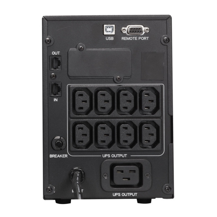 Источник бесперебойного питания Powercom Smart King Pro+ SPT-2000-II LCD 1600Вт 2000ВА черный