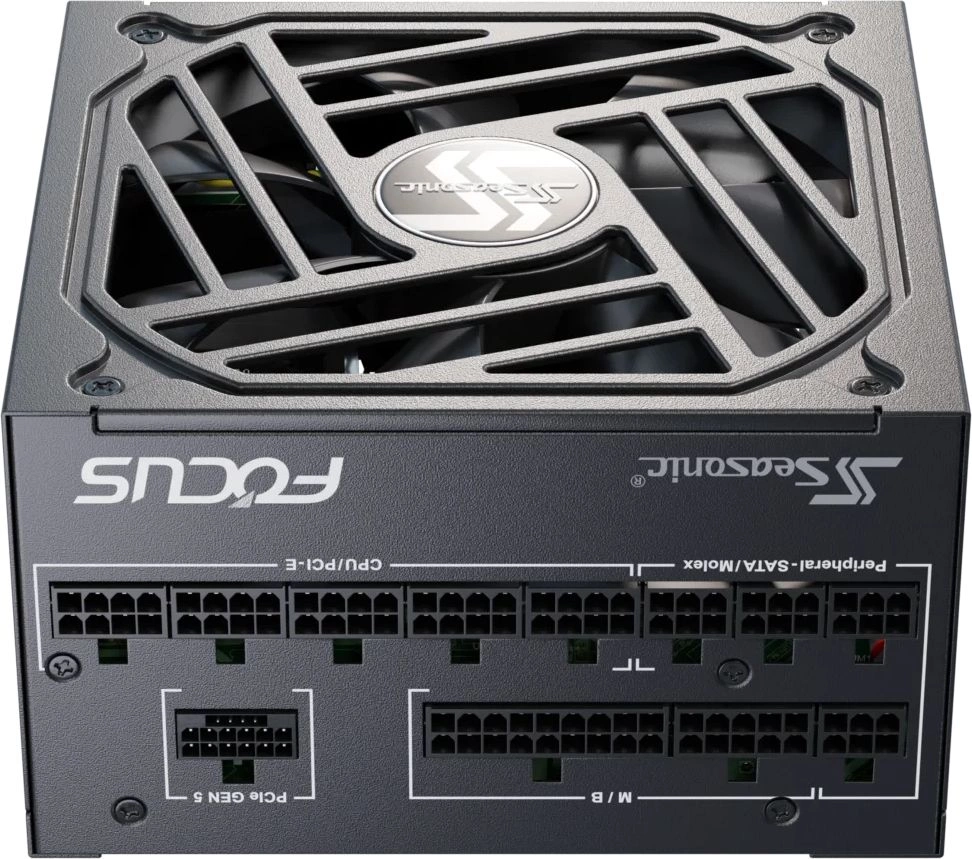 Блок питания Seasonic ATX 1000W Focus GX-1000 80+ gold (20+4pin) APFC 135mm fan 10xSATA Cab Manag RT