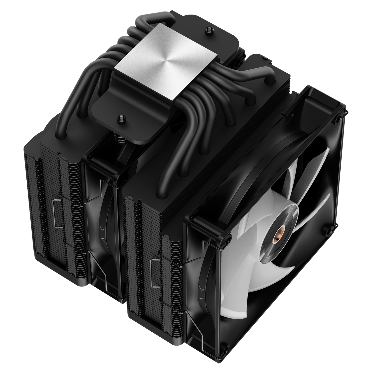 Кулер для процессора Ocypus Delta A62 BK ARGB, 2x120mm ARGB FAN, Top Panel, 6 HEAT PIPES, 4-PIN PWM,