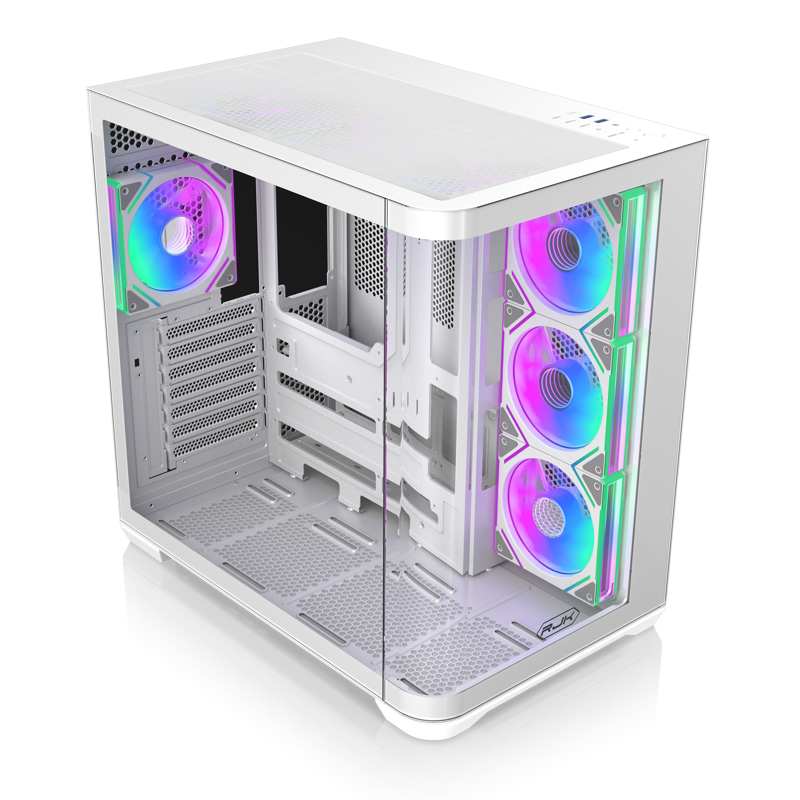 Корпус Raijintek ATREUS BT7, Midi-Tower, TG, 7x120mm ARGB, 2xUSB-A 3.0 + 1xUSB Type-C , E-ATX, ATX, 