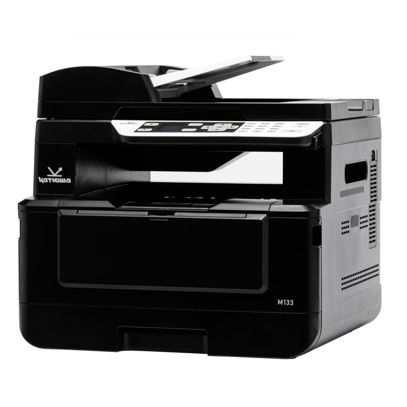 МФУ Катюша M133 принтер/копир/сканер, 33 стр/мин А4 Ч/Б, 1200 dpi. 1ГБ RAM, Ethernet, USB, USB-host,