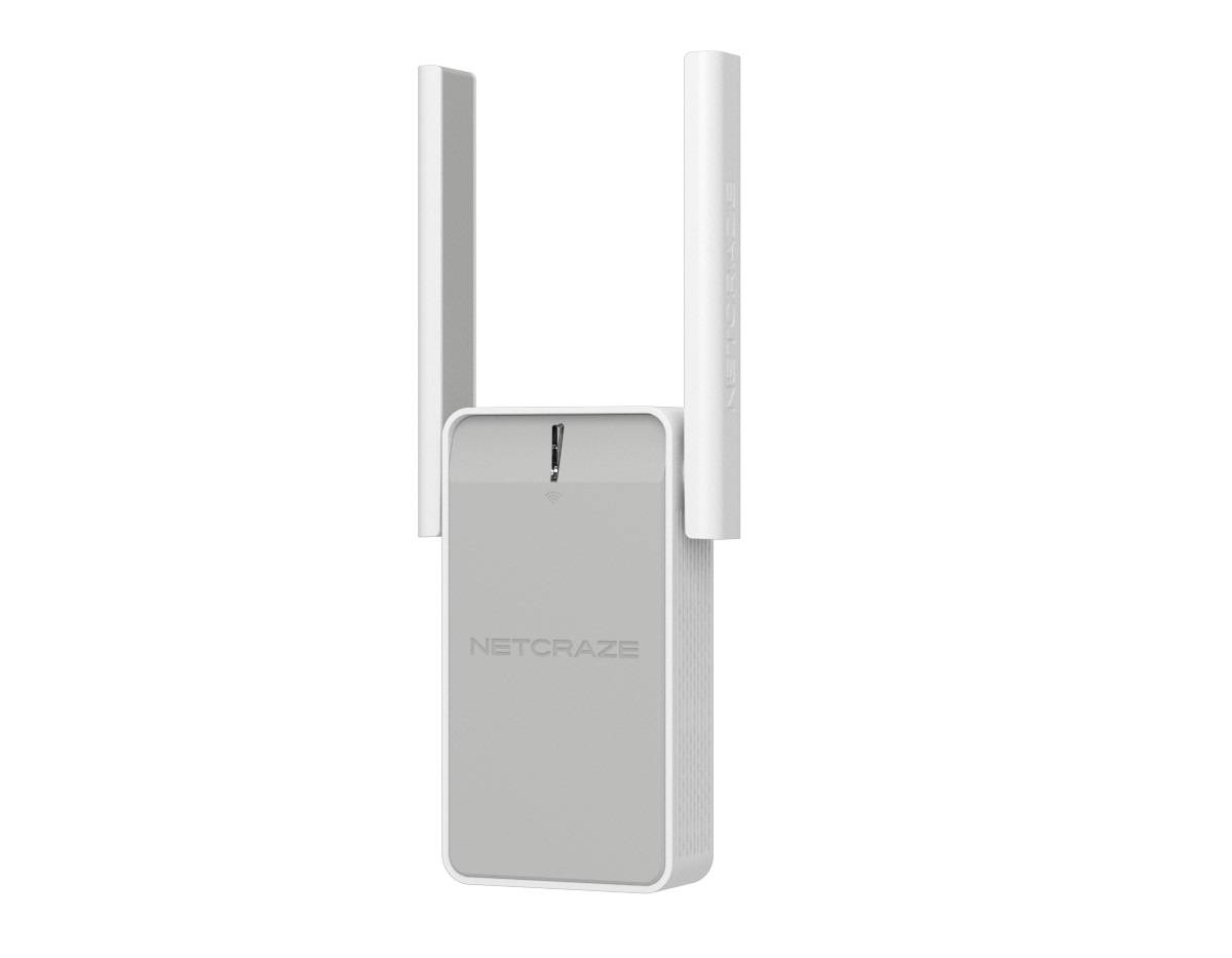 Netcraze Buddy 5 (NC-3311) Двухдиапазонный Mesh-ретранслятор сигнала Wi-Fi AC1200 с портом Ethernet