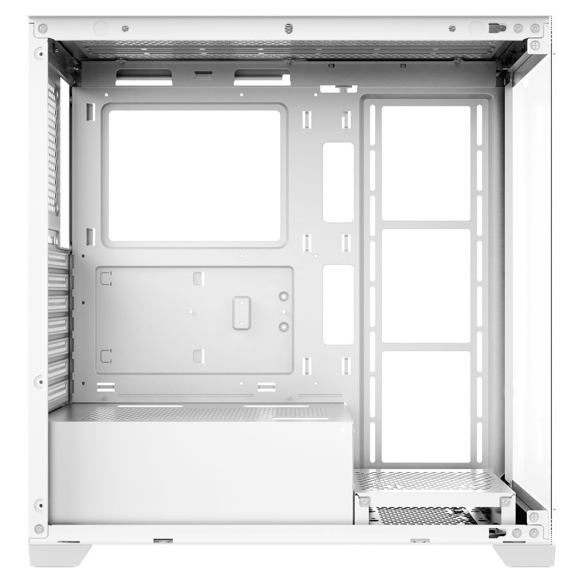 Корпус для ПК Case Ocypus Gamma C72 WH ATX / win / white / no PSU / Tempered Glass