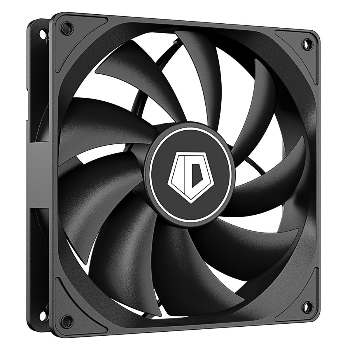 Вентилятор для корпуса ID-Cooling FL-12025K 120х120x25 черный 3-pin 21дБ Ret