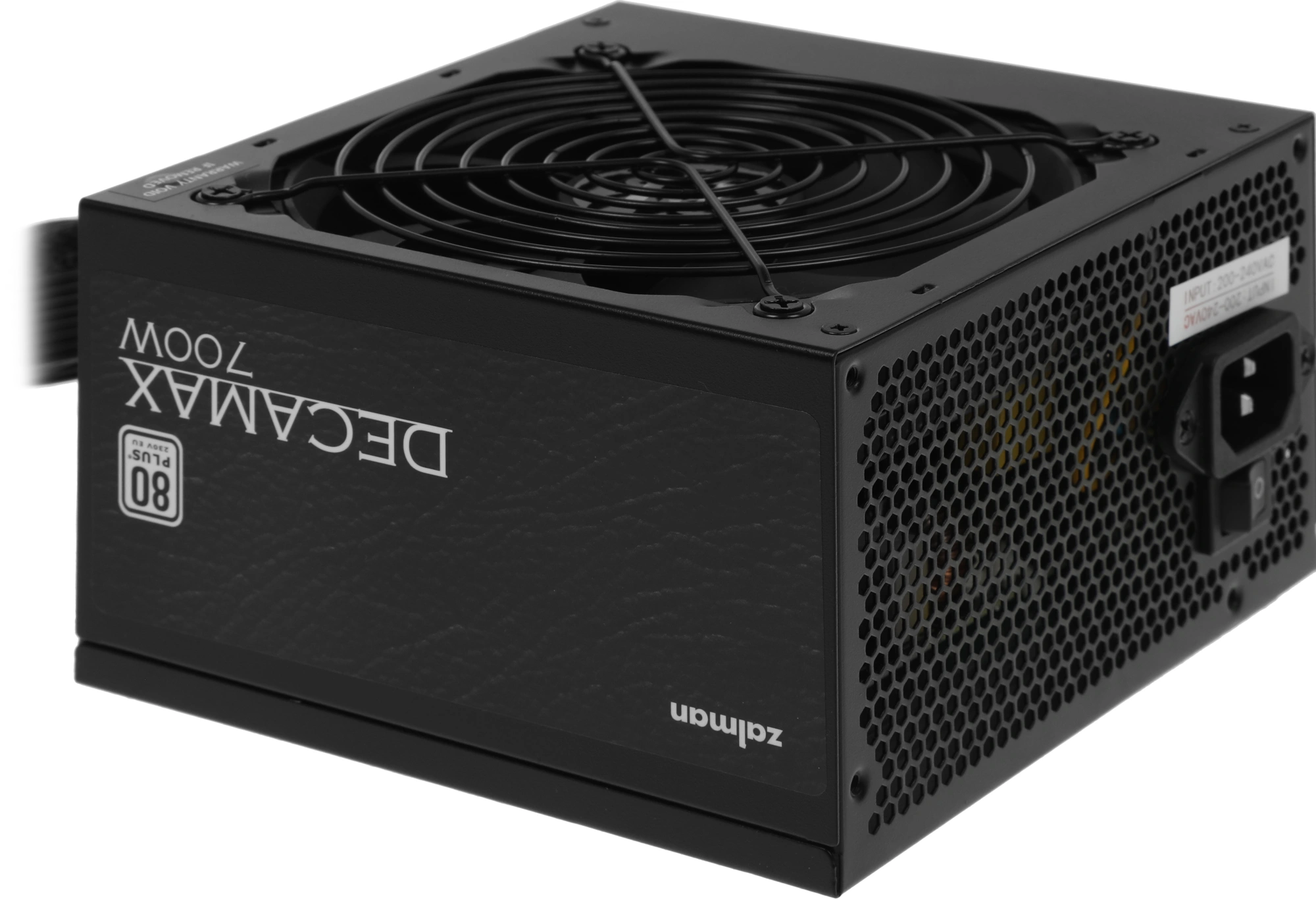 Блок питания Zalman ATX 700W ZM700-LX3 80+ (20+4pin) APFC 120mm fan 6xSATA RTL