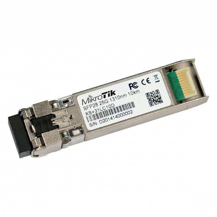 Трансивер MikroTik SFP/SFP+/SFP28 module 1/10/25G  SM 10km 1310nm