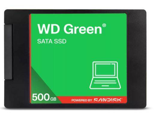 Твердотельный накопитель Western Digital Green SSD 2,5” SATA 1Tb, WDS100T5G0A, 1 year
