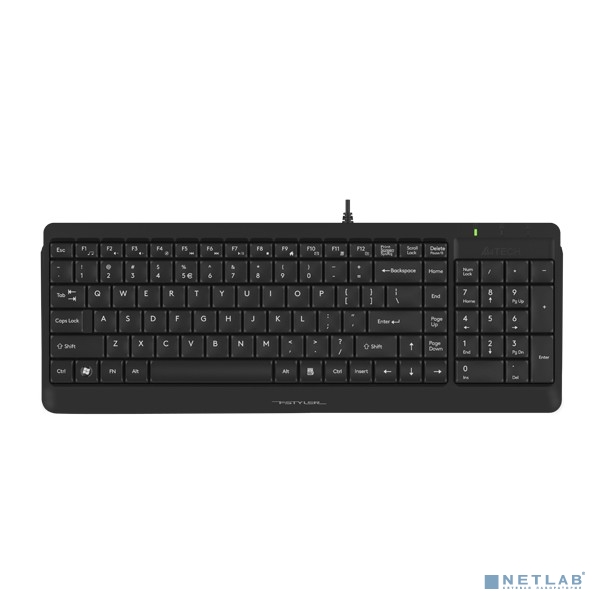 Клавиатура A4Tech Fstyler FK15 черный USB (FK15 BLACK)