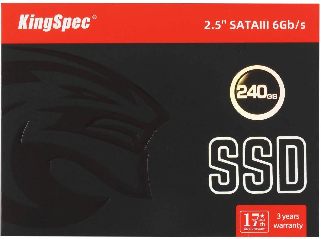 Накопитель SSD Kingspec SATA-III 240GB P4-240 2.5"