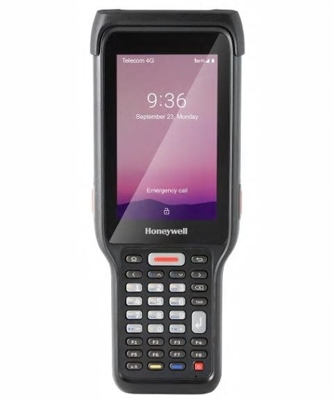Терминал сбора данных Honeywell EDA61K, Alphanumeric, WLAN, 3G/32G, N6703 scan engine, 4'LCD WVGA, ,