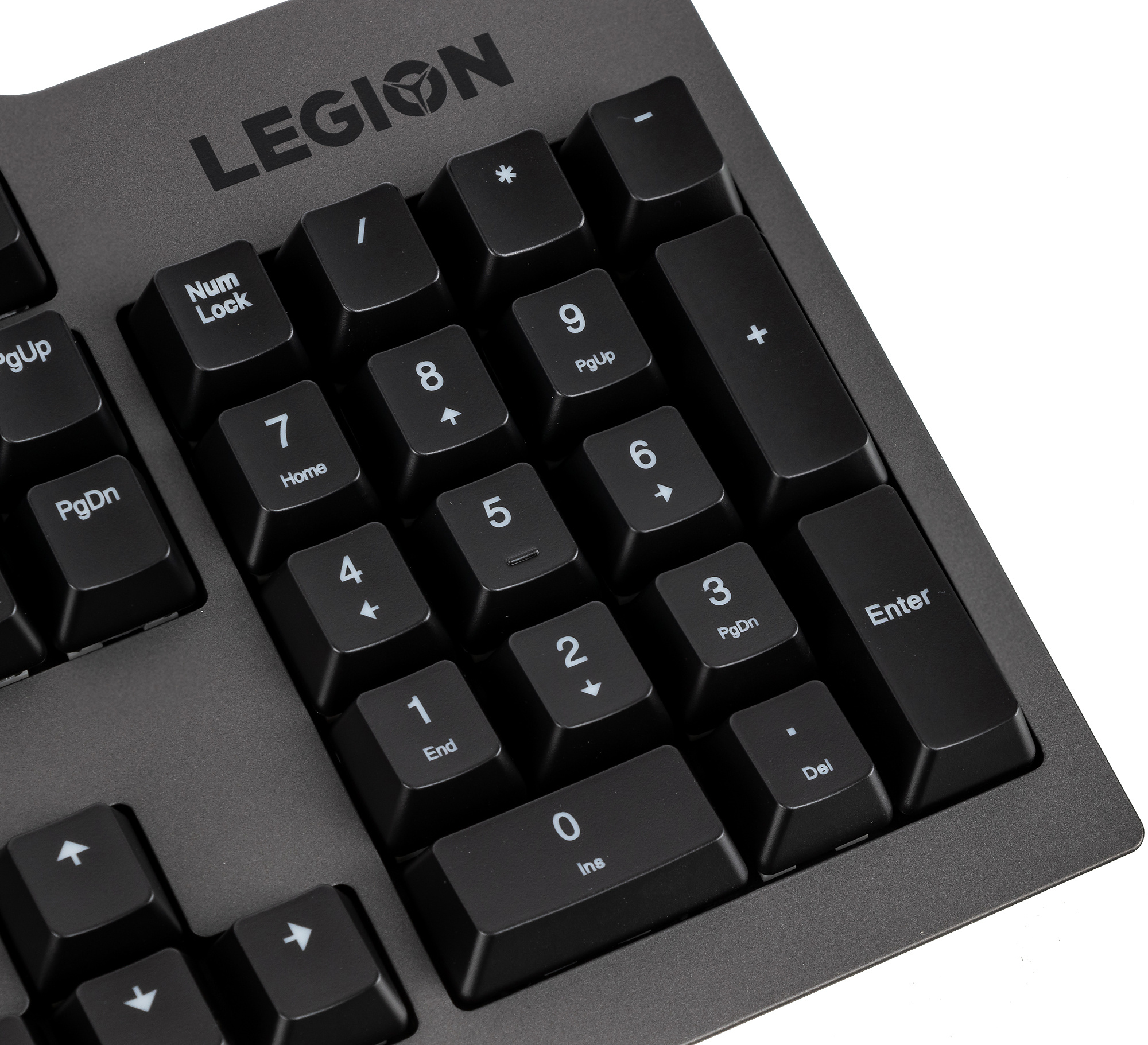 Клавиатура Lenovo Legion K500 RGB механическая черный USB Multimedia for gamer LED (подставка для за