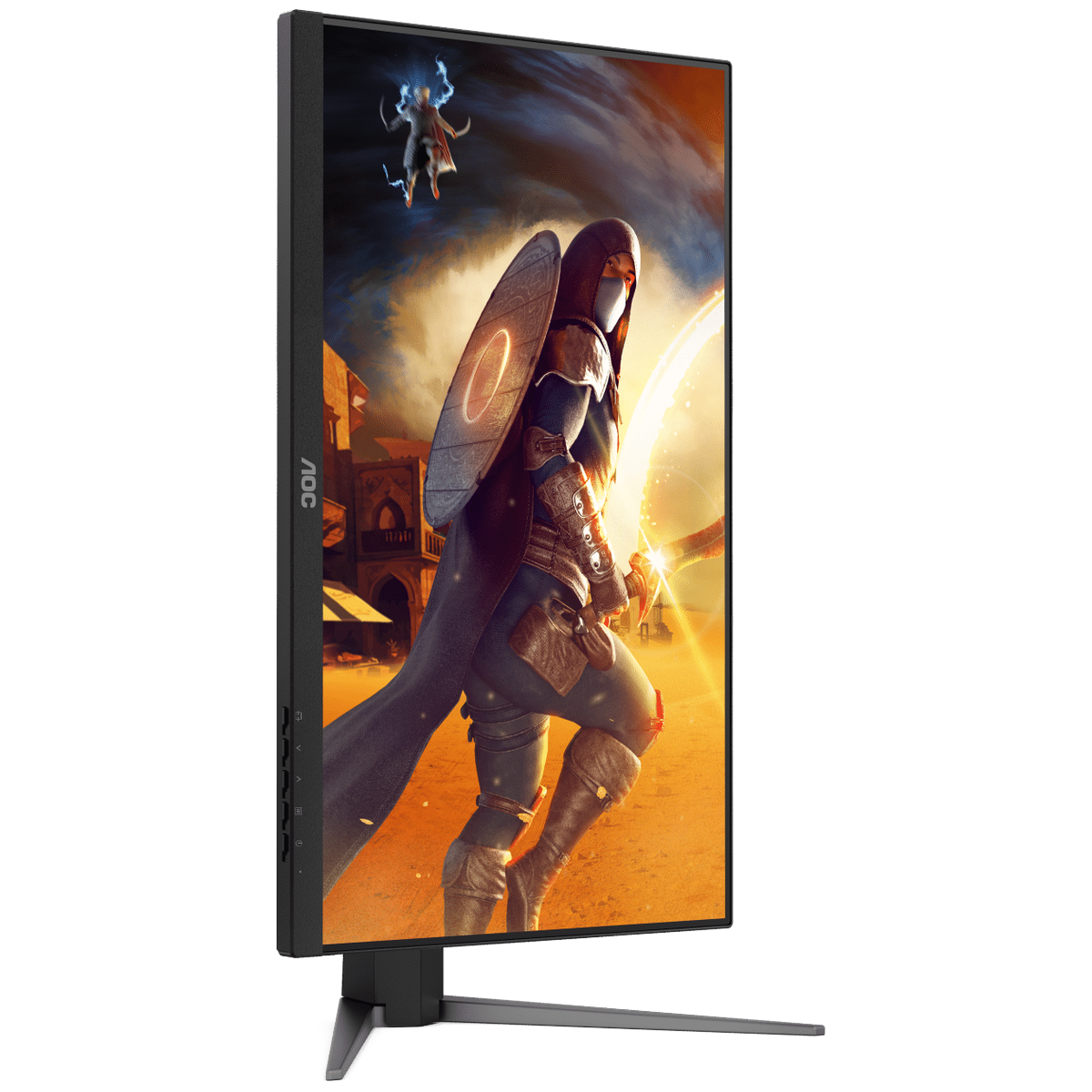 Монитор 23.8" AOC 24G4H Black (IPS, 1920x1080, 200Hz, 0.3 ms, 178°/178°, 300 cd/m, 1000:1, +HDM