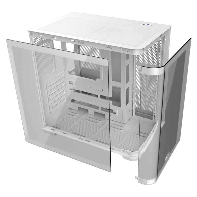 Корпус Raijintek ATREUS BT4, Midi-Tower, TG, 4x120mm ARGB, 2xUSB-A 3.0 + 1xUSB Type-C , E-ATX, ATX, 