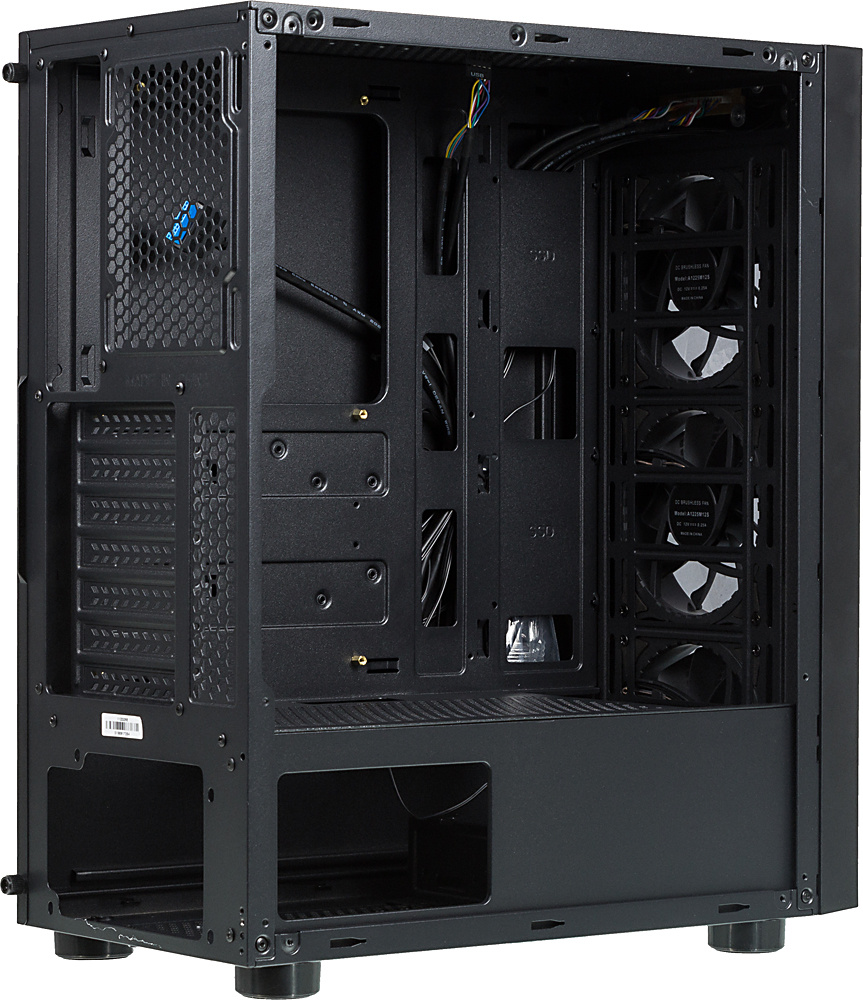 Корпус Formula F-3401 (V1) черный без БП ATX 3x120mm 2xUSB2.0 1xUSB3.0 audio bott PSU