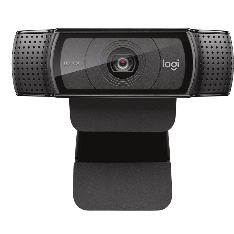 Камера Web Logitech HD Webcam C920e черный 3Mpix (1920x1080) USB2.0 с микрофоном (960-001360)