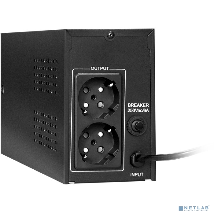 Exegate EP285604RUS ИБП ExeGate SpecialPro UNB-800.LED.AVR.EURO <800VA/480W, LED, AVR, 2 евророзетки