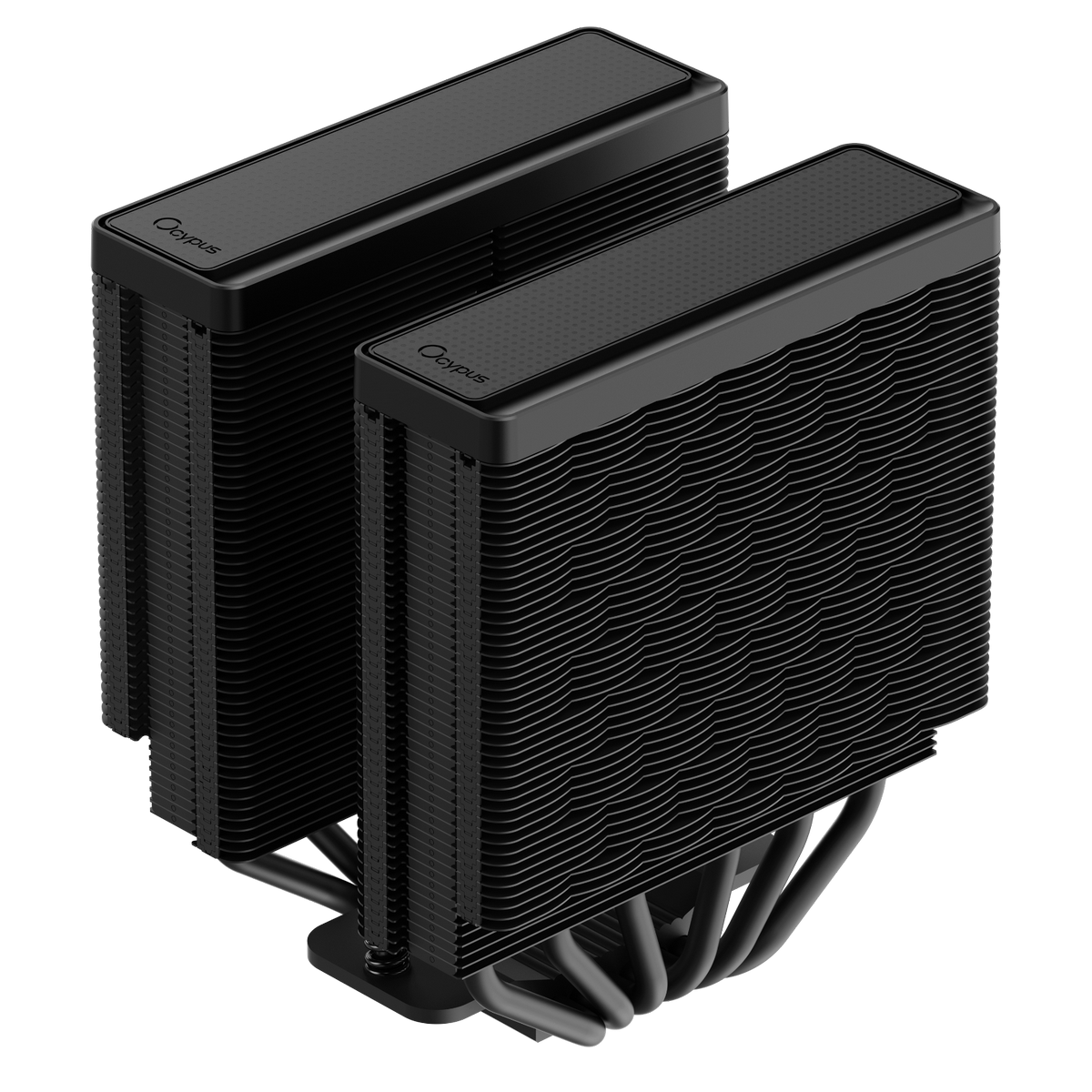 Кулер для процессора Ocypus Delta A62 BK ARGB, 2x120mm ARGB FAN, Top Panel, 6 HEAT PIPES, 4-PIN PWM,