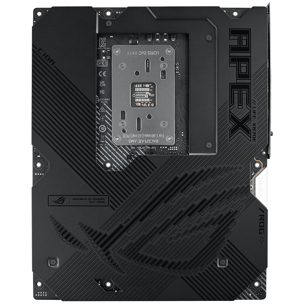 Материнская плата Asus ROG CROSSHAIR X870E APEX Socket AM5 AMD X870E 2xDDR5 ATX AC`97 8ch(7.1) 5Giga