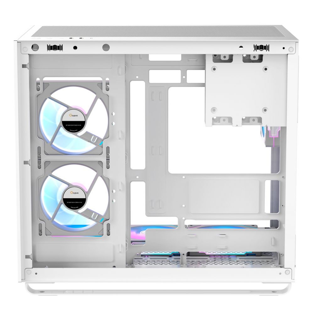 Корпус Case Ocypus Iota C70 WH ARGB ATX  win / white / 6 ARGB fans / no PSU /Tempered Glass