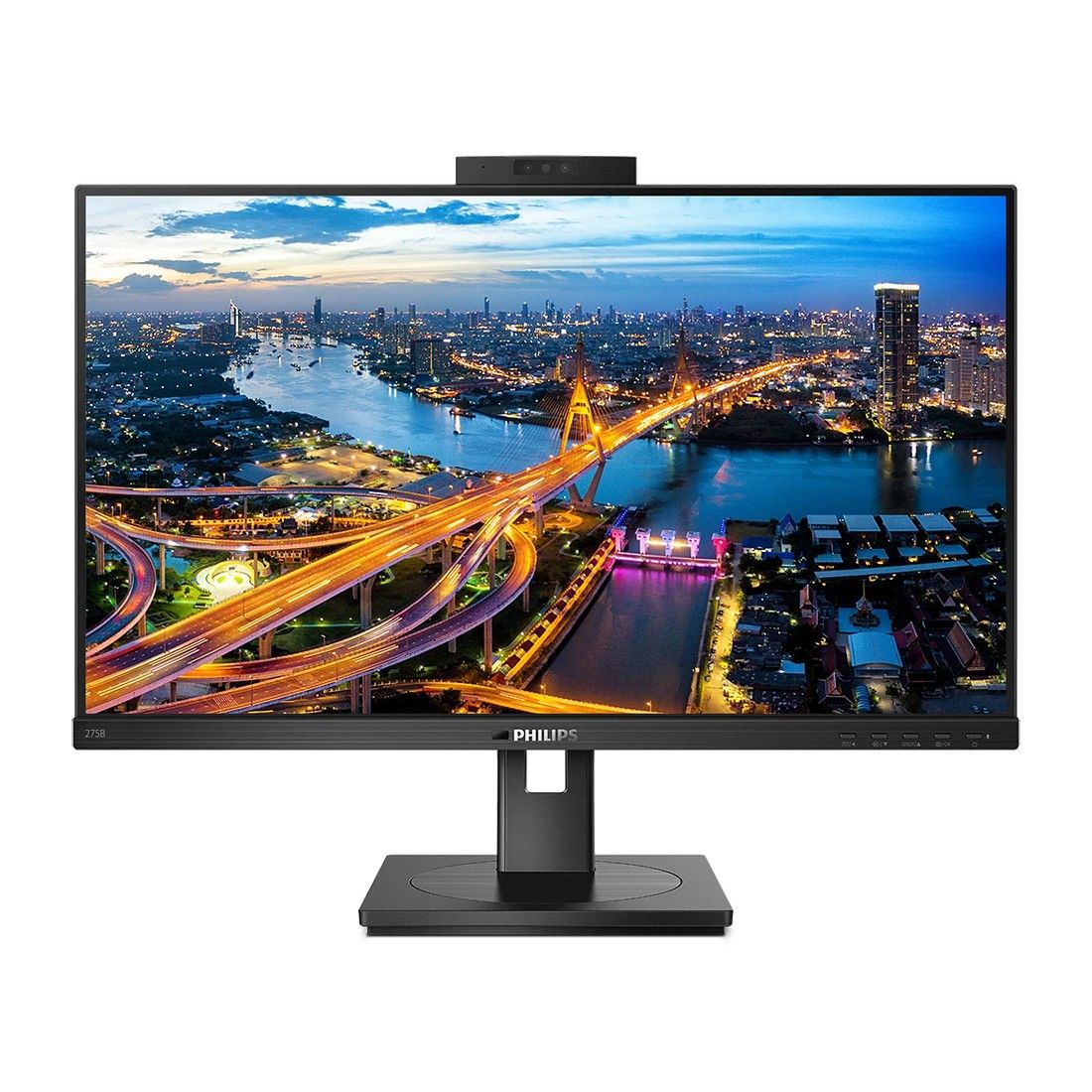 Монитор Philips 275B1H 27" (00/01) Black (IPS, 2560x1440, DVI+HDMI+DP, USB Hub, 4 ms, 178°/178°