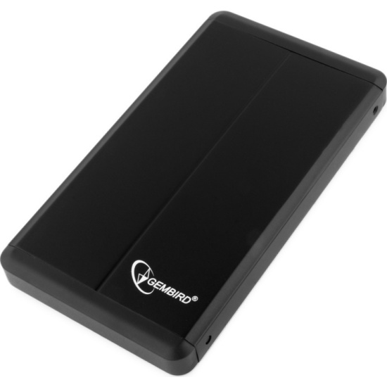 Gembird EE2-U3S-2 Внешний корпус 2.5" Gembird EE2-U3S-2 ,  черный, USB 3.0, SATA