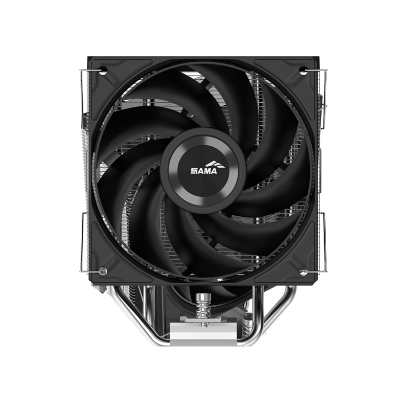 Кулер для процессора SAMA A40P (240W, 4-pin PWM, 152mm, 4x6mm, 1x120mm, 75.2CFM, 29dBA, 2200RPM, S: 
