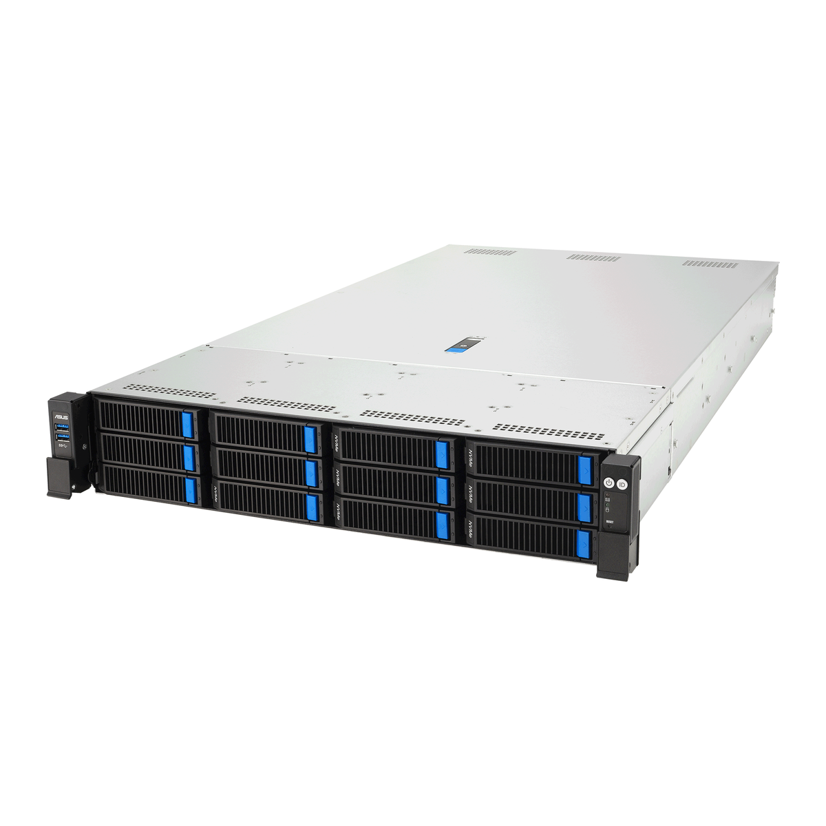 Серверная платформа ASUS RS720-E12-RS12U 2U ( 2 x Socket LGA4710, 32xDDR5, 12x2.5/3.5 HDD HS, 2xM.2-