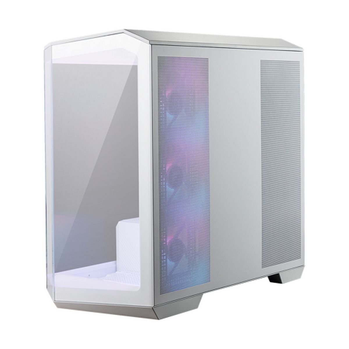 Корпус MSI MAG Pano M100R PZ White , Micro-ATX, 1xUSB 3.2 Gen 1, 1xUSB 3.2 Gen2 Type-C, 4x120mm ARGB