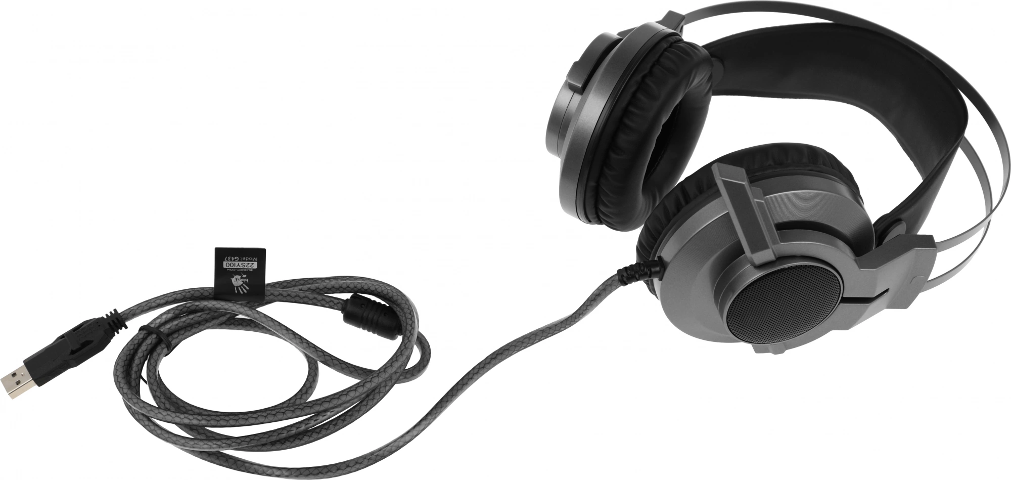 A4Tech Bloody G437 черный 1.8м мониторные