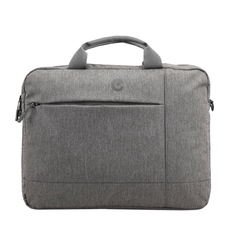 Сумка Continent  CC-211 Grey (полиэстр, серый  15,6")