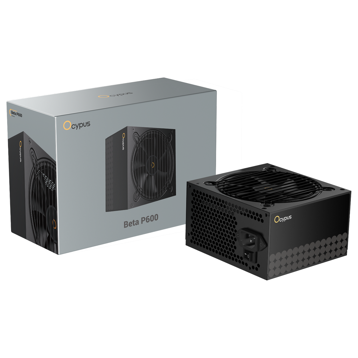 Блок питания Ocypus Beta P600, 600W, APFC, 120mm Fan (P600-N)