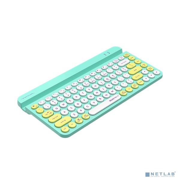 Клавиатура A4Tech Fstyler FBK30 зеленый USB беспроводная BT/Radio slim Multimedia (FBK30 AVOCADO)