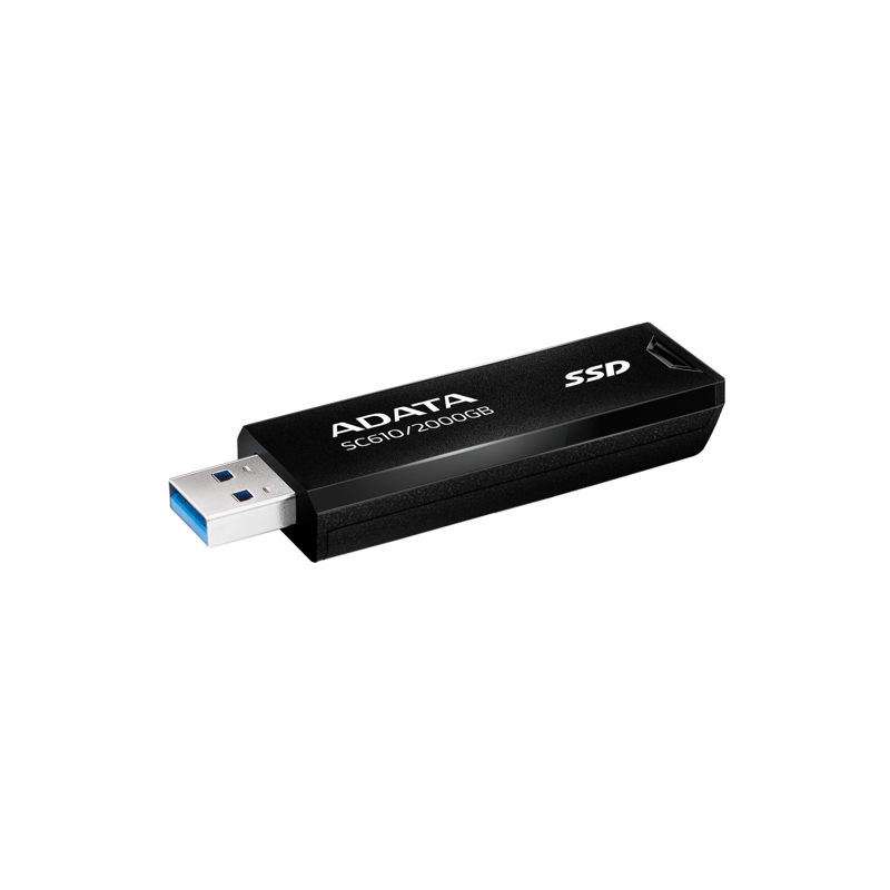 SSD внешний 2TB USB 3.2 BLACK SC610-2000G-CBK/RD ADATA
