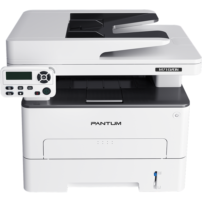 МФУ лазерный Pantum M7102DN A4 Duplex Net серый