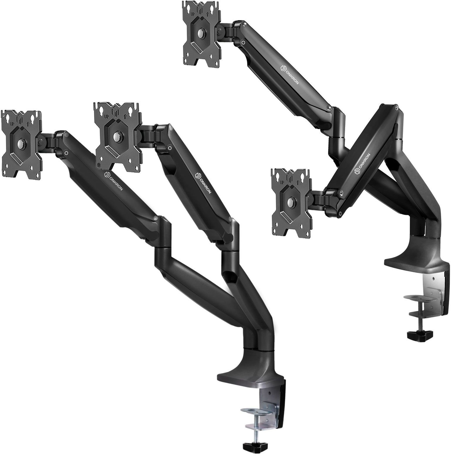 Кронштейн для мониторов Onkron G200 черный 13"-32" макс.18кг настольный поворот и наклон верт.переме