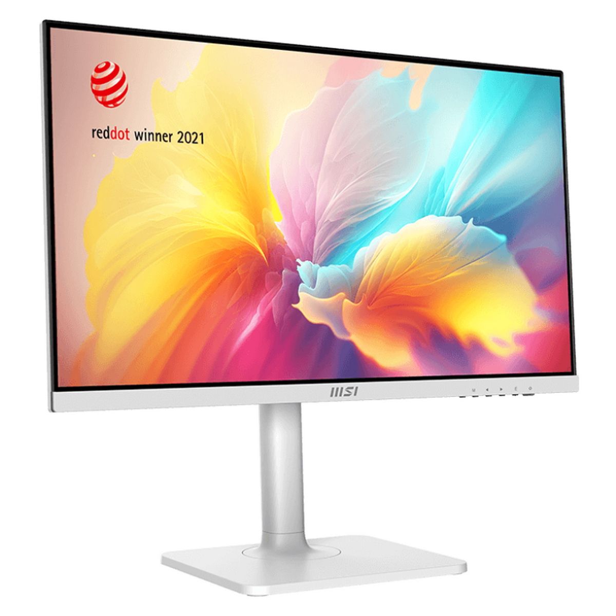Монитор MSI 23.8" Modern MD2412PW белый IPS LED 1ms 16:9 HDMI M/M матовая HAS Piv 300cd 178гр/178гр 