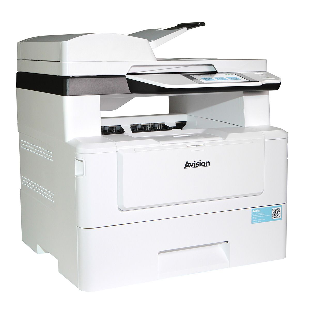 Avision AM40A Plus A4, МФУ, лазерное, черно-белое , 40стр/мин, 1200dpi, 1200МГц, 2048Мб, 75АПД, Ethe
