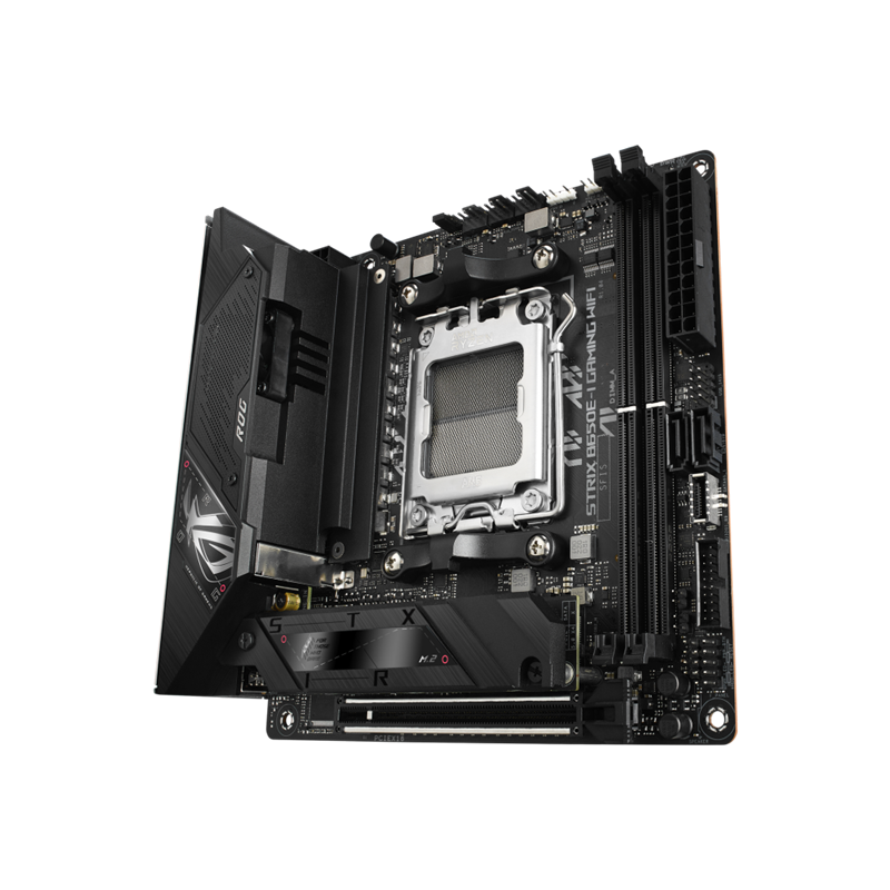 Материнская плата Asus ROG STRIX B650E-I GAMING WIFI Socket AM5 AMD B650 2xDDR5 mini-ITX AC`97 8ch(7