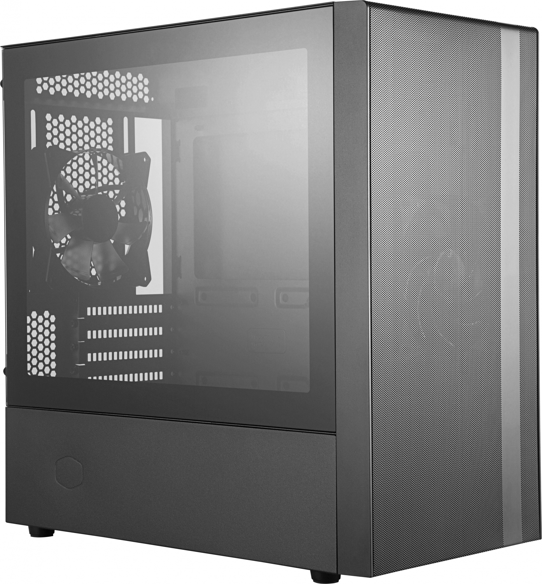 Корпус Cooler Master MasterBox NR400 w/o ODD черный без БП mATX 4x120mm 4x140mm 2xUSB3.0 audio bott 