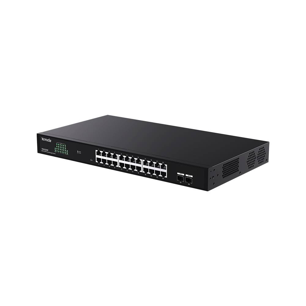 Коммутатор 26PORT 24GE+2SFP TEG2226F TENDA