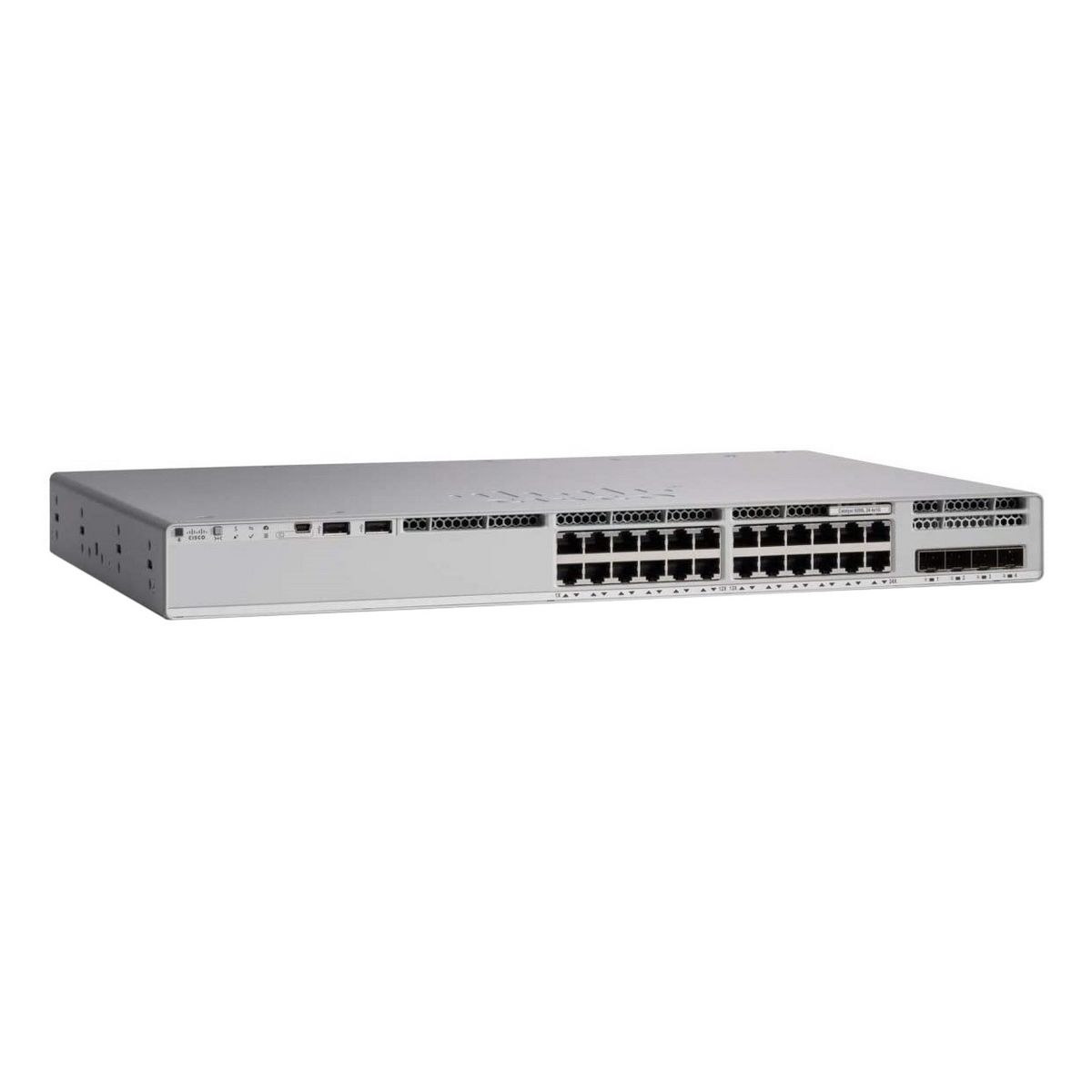 Коммутатор CISCO Catalyst 9300L 24-port data 1Gb copper, with fixed 4x1G SFP uplinks, PS 350W,  DNA 