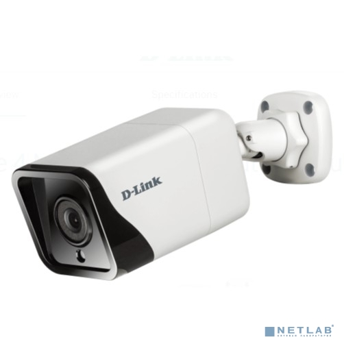 Камера видеонаблюдения IP D-Link DCS-4714E/UPA/A1A 2.8-2.8мм цв. корп.:белый
