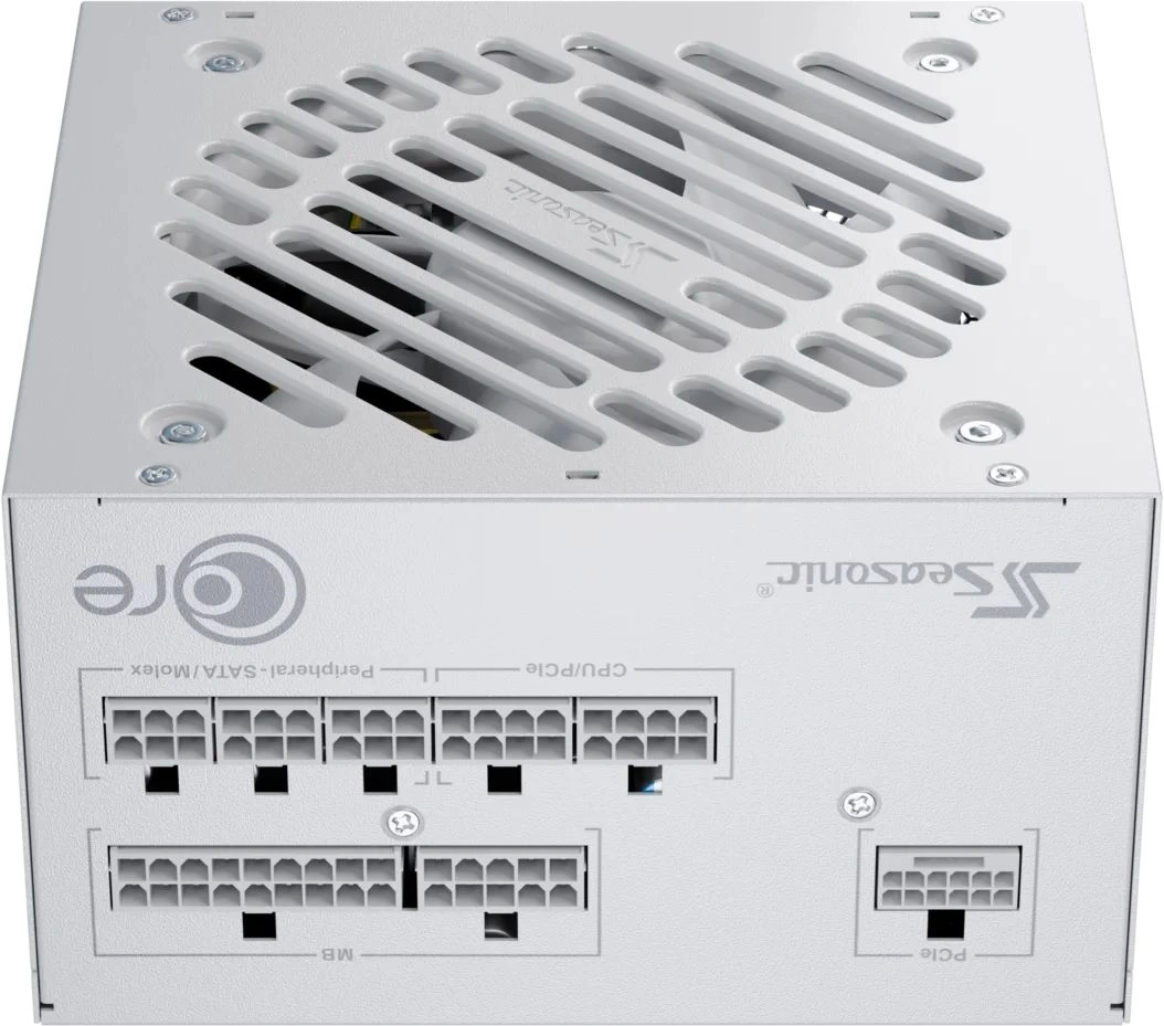 Блок питания Seasonic ATX 750W Core GX-750 White 80+ gold (20+4pin) APFC 120mm fan 6xSATA Cab Manag 
