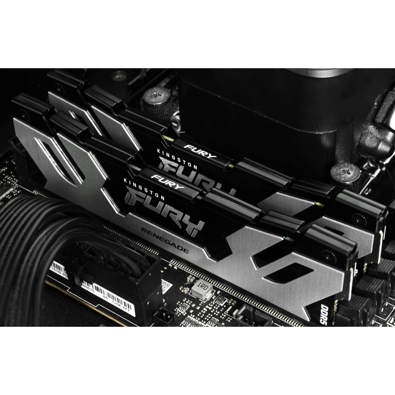 Оперативная память Kingston 32GB 7600MT/s DDR5 CL38 DIMM (Kit of 2) FURY Renegade Silver XMP
