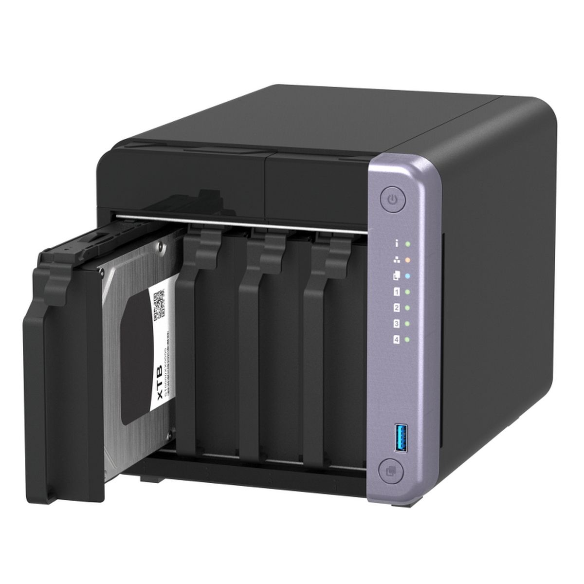 Сетевое хранилище NAS Qnap TS-432X-4G 4-bay настольный Alpine AL-524