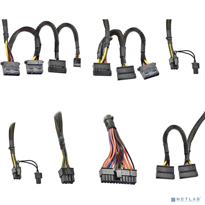 Exegate EX292150RUS-OEM Блок питания 450W ExeGate 80 PLUS® 450PPH-LT-OEM (ATX, APFC, КПД 82% (80 PLU