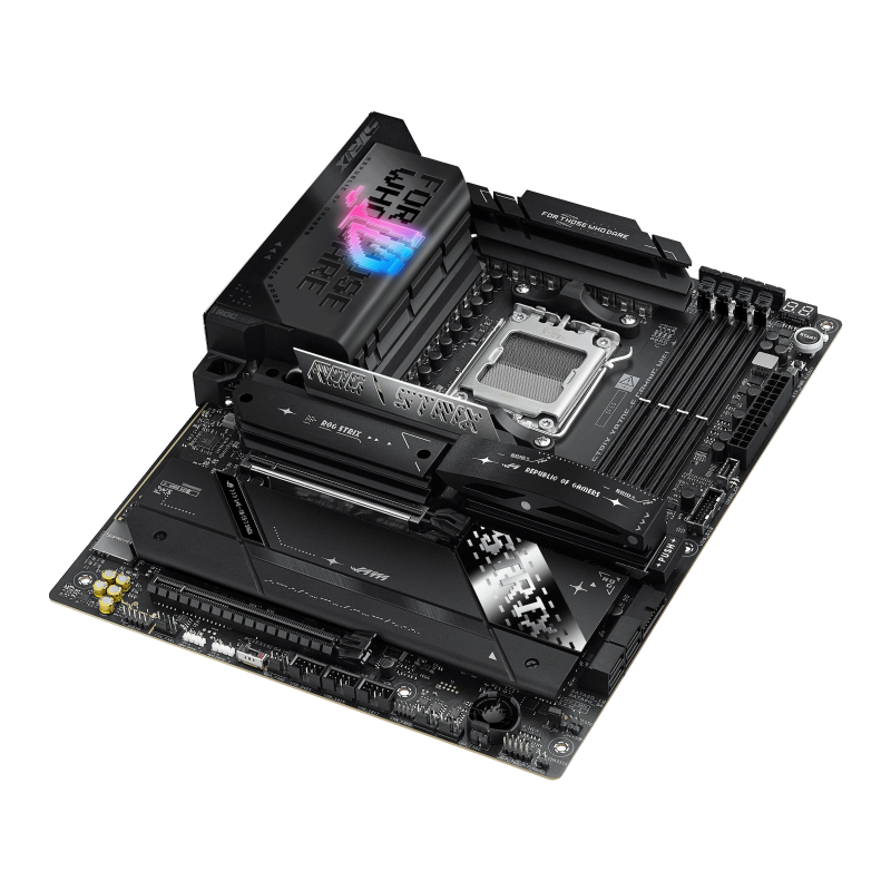 Материнская плата Asus ROG STRIX X870E-E GAMING WIFI Socket AM5 AMD X870E 4xDDR5 ATX AC`97 8ch(7.1) 