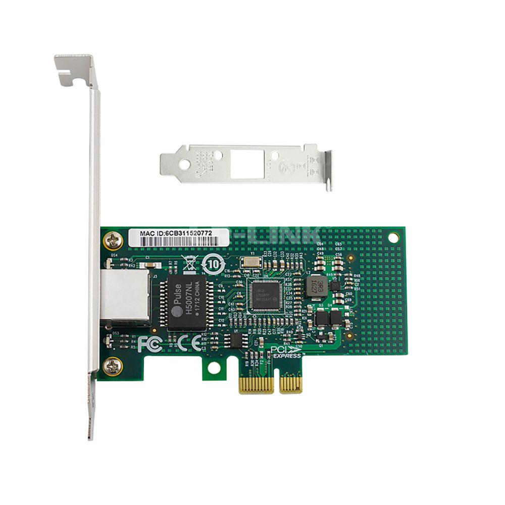 Сетевой адаптер LR-LINK LREC9204CT Intel I210AT PCI-E x1 1GB 1 X RJ45 I210-T1